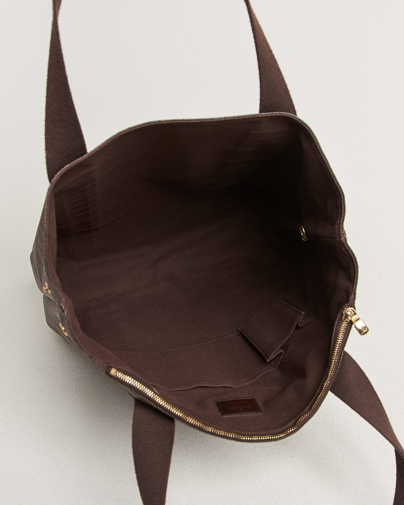 Men | Pre-Owned & Vintage Bags | Louis Vuitton Pre-Owned | Cabas Bobur Tote Bag Damier Ebene