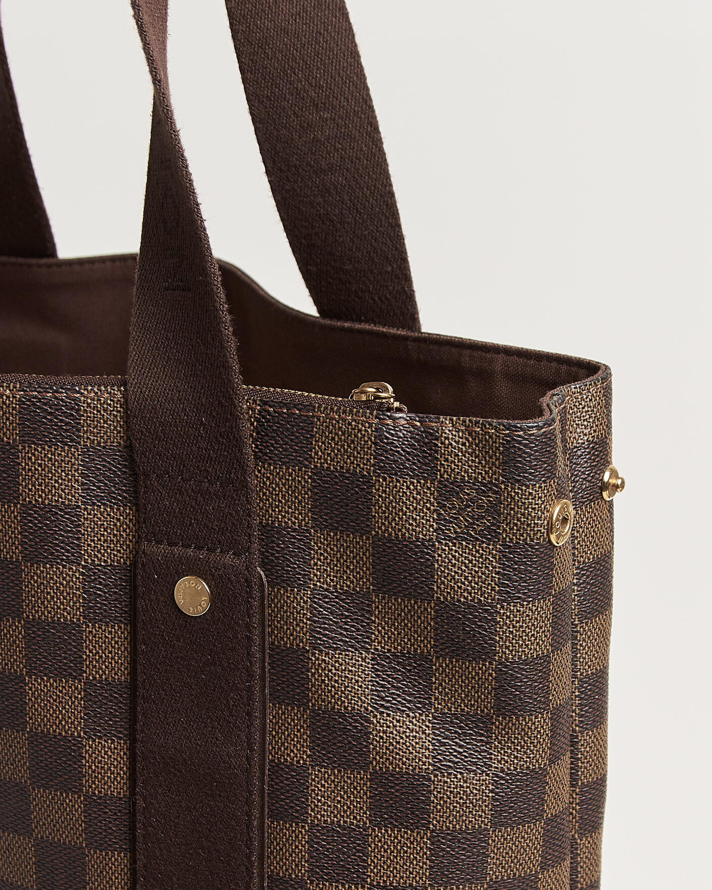 Men | Pre-Owned & Vintage Bags | Louis Vuitton Pre-Owned | Cabas Bobur Tote Bag Damier Ebene
