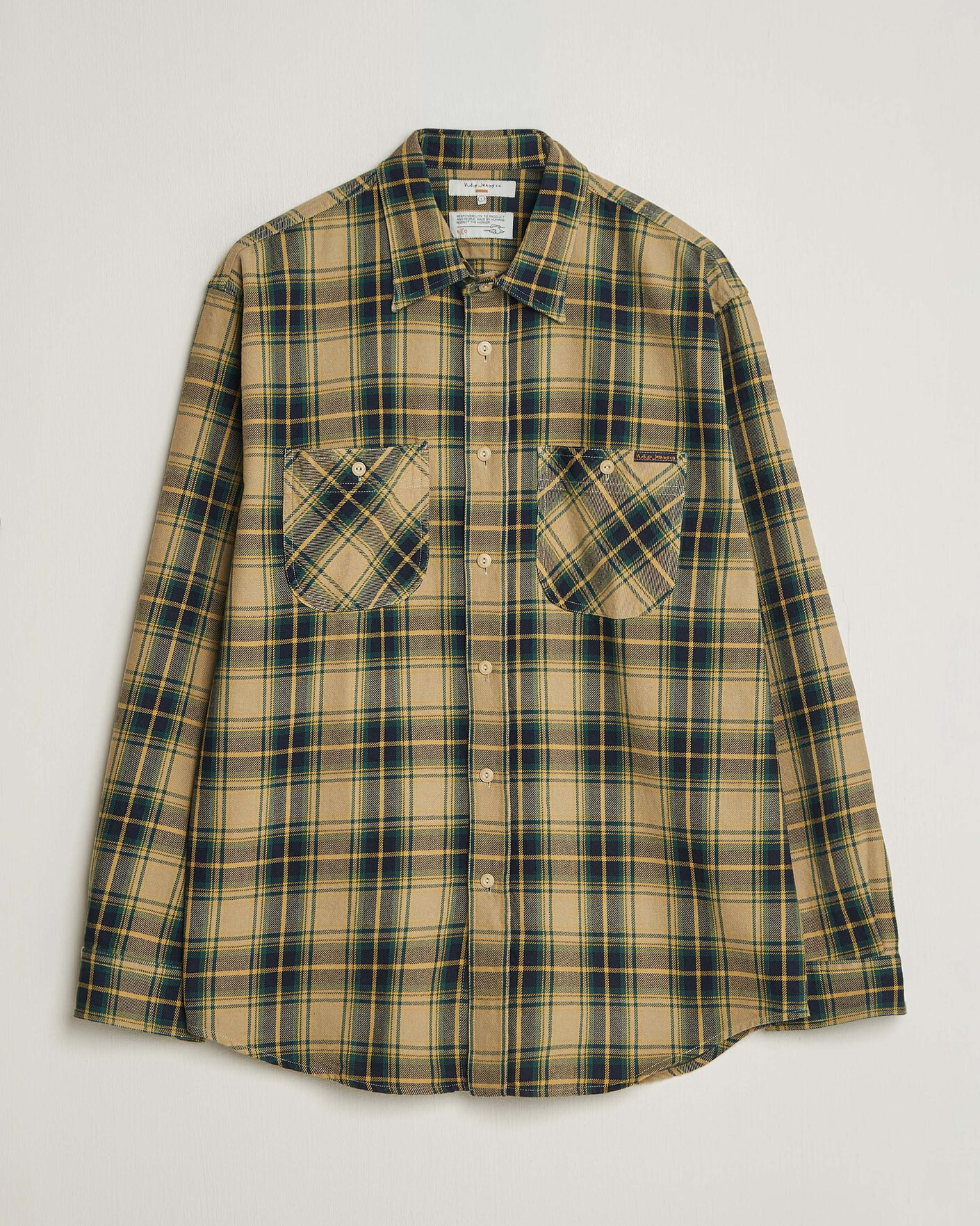 Men | Shirts | Nudie Jeans | Julian Checked Worker Shirt Multi