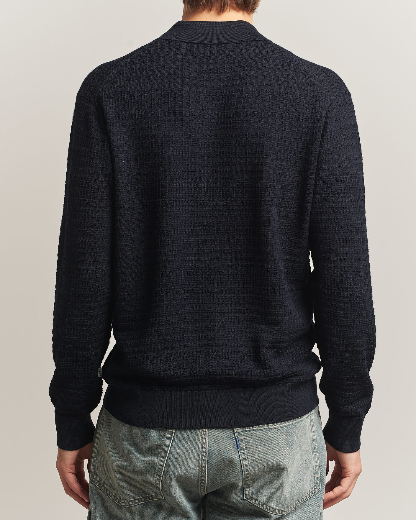 Men | Sweaters & Knitwear | NN07 | Nate Wool Knitted Cardigan Deep Navy