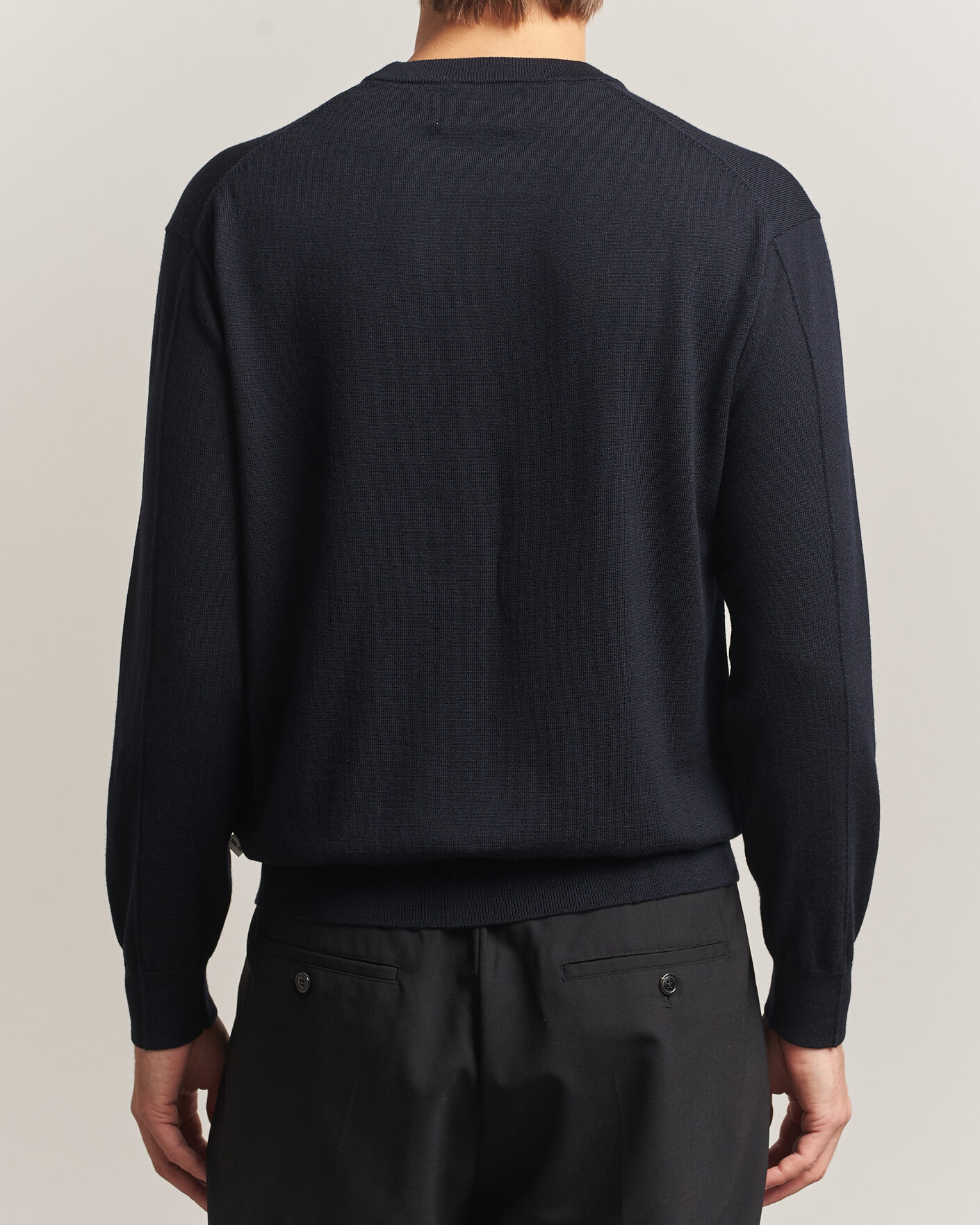 Men | Sweaters & Knitwear | NN07 | Nate Wool Knitted Crew Neck Deep Navy