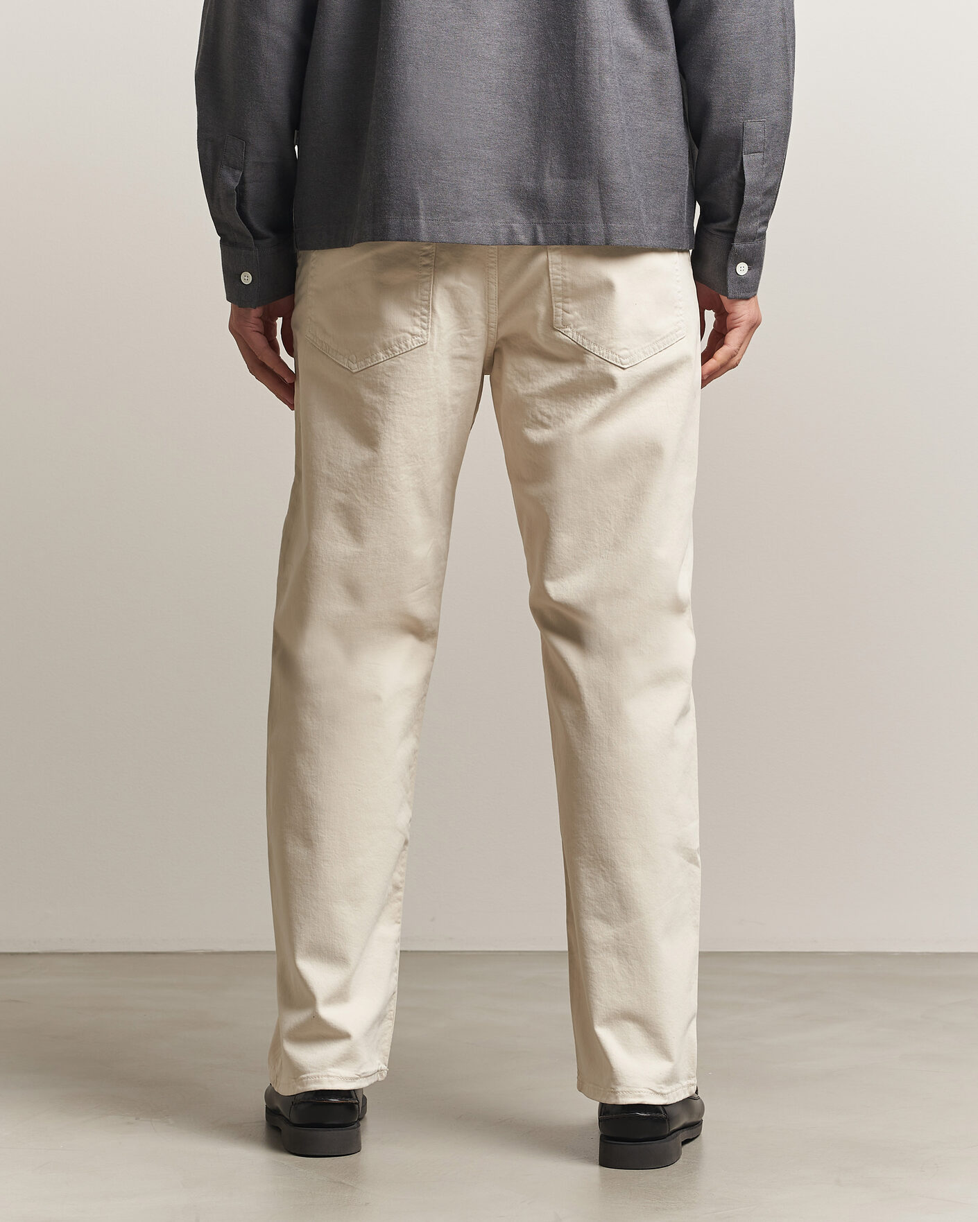 Men | Trousers | NN07 | Otis Relaxed Fit 5-Pocket Pants Ivory