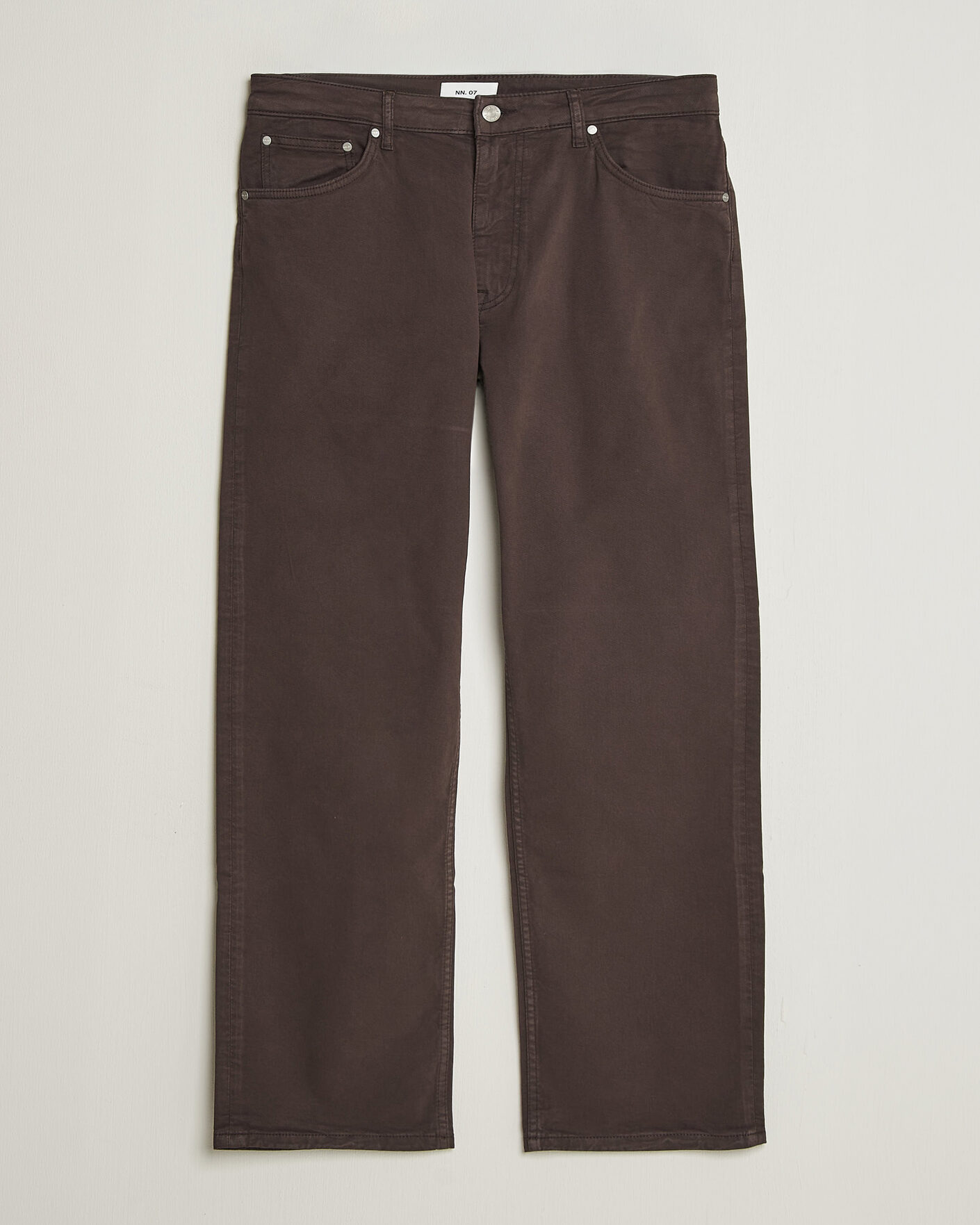 Men | Trousers | NN07 | Otis Relaxed Fit 5-Pocket Pants Deep Truffle
