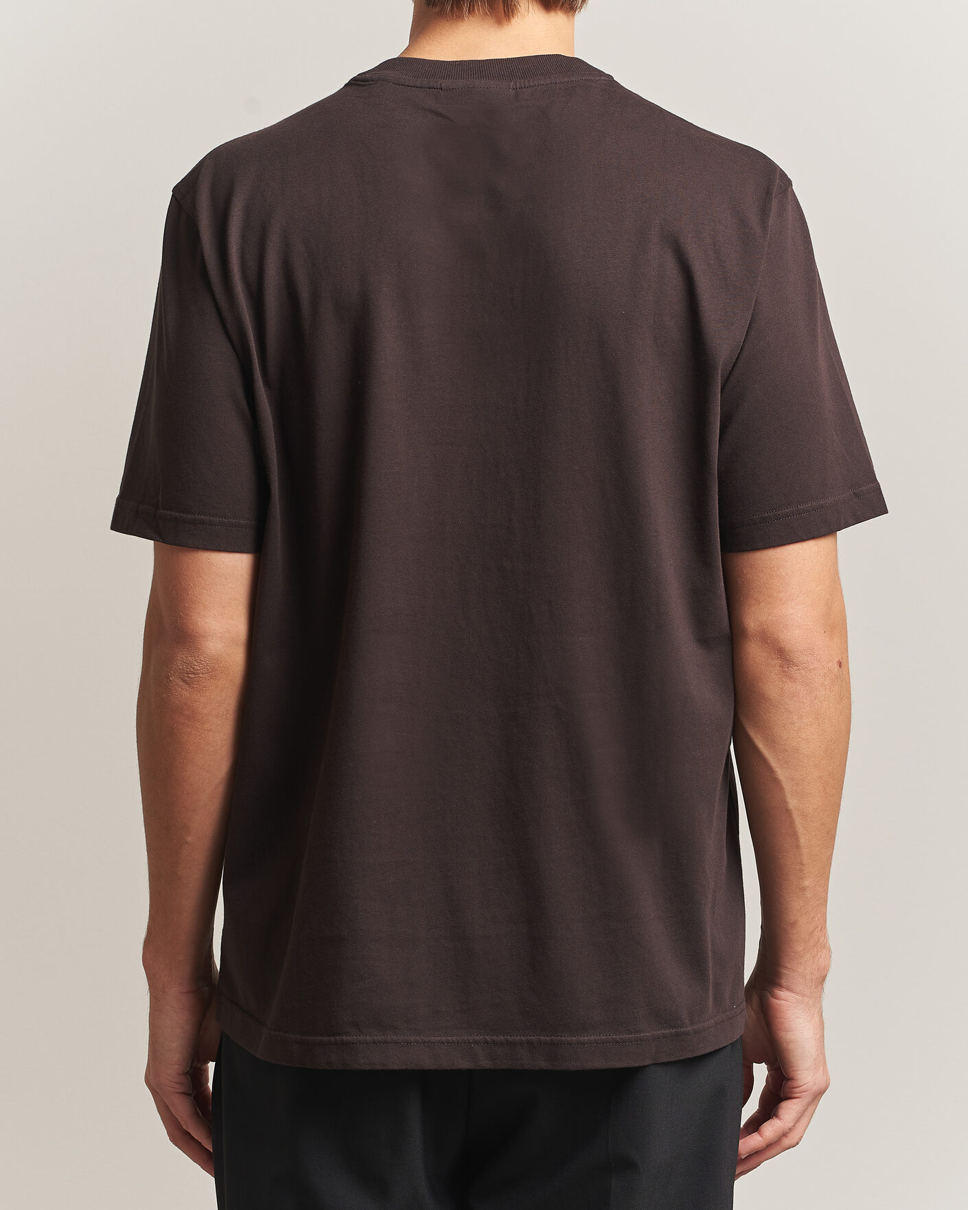 Men | T-Shirts | NN07 | Adam Crew Neck T-Shirt Deep Truffle