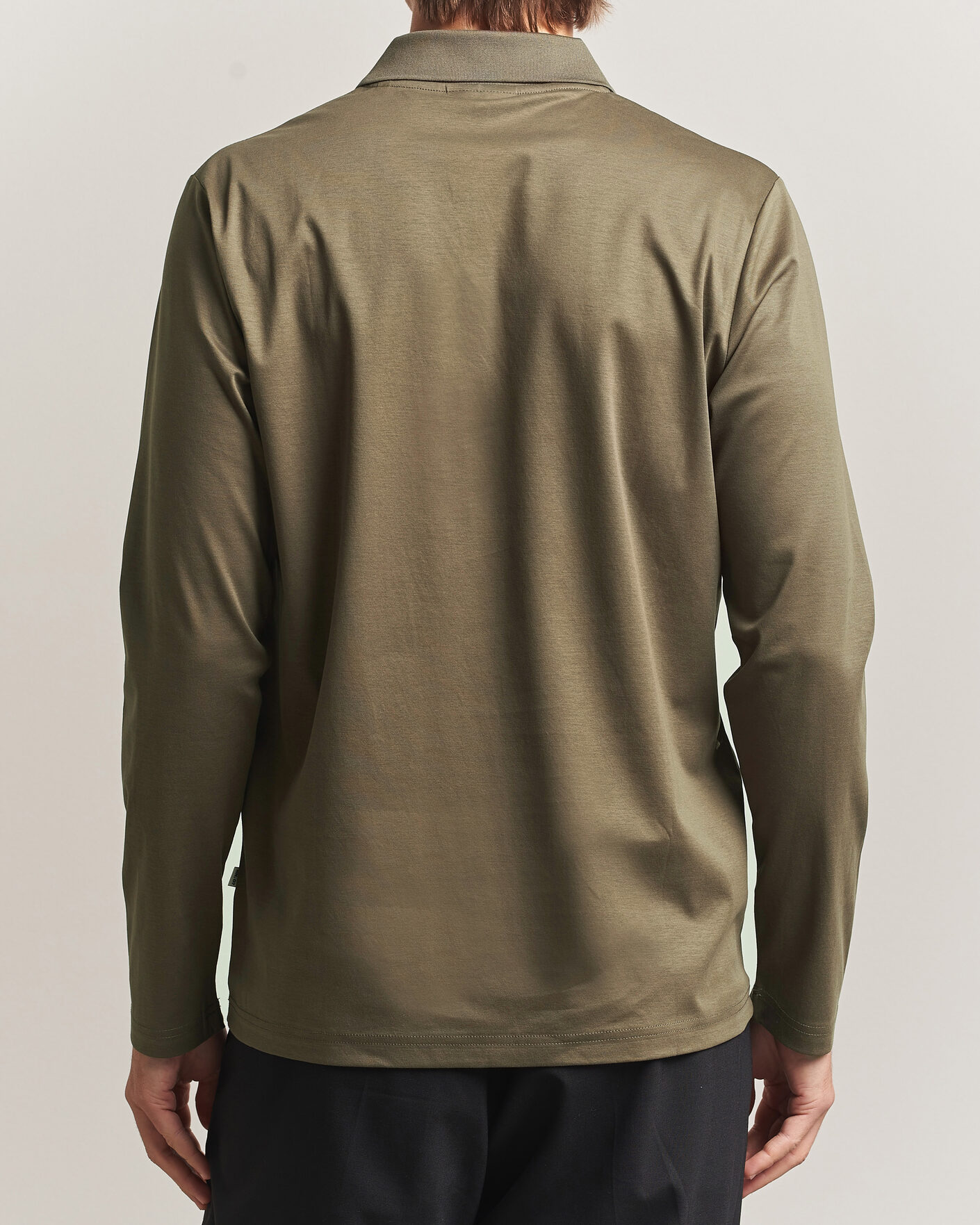 Men | Polo Shirts | NN07 | Paul Long Sleeve Polo Mable Husk