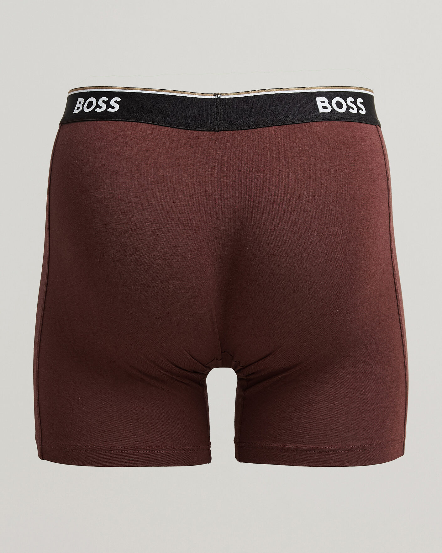 Men | Underwear & Socks | BOSS BLACK | 3-Pack Long Leg Boxer Burgundy/White/Black