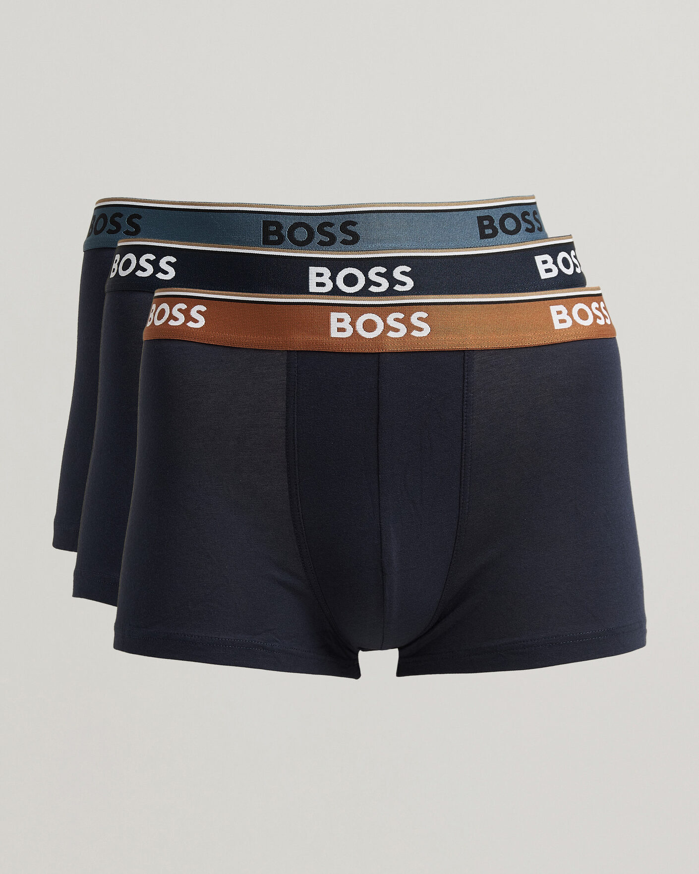 Men | Underwear & Socks | BOSS BLACK | 3-Pack Trunk Dark Blue