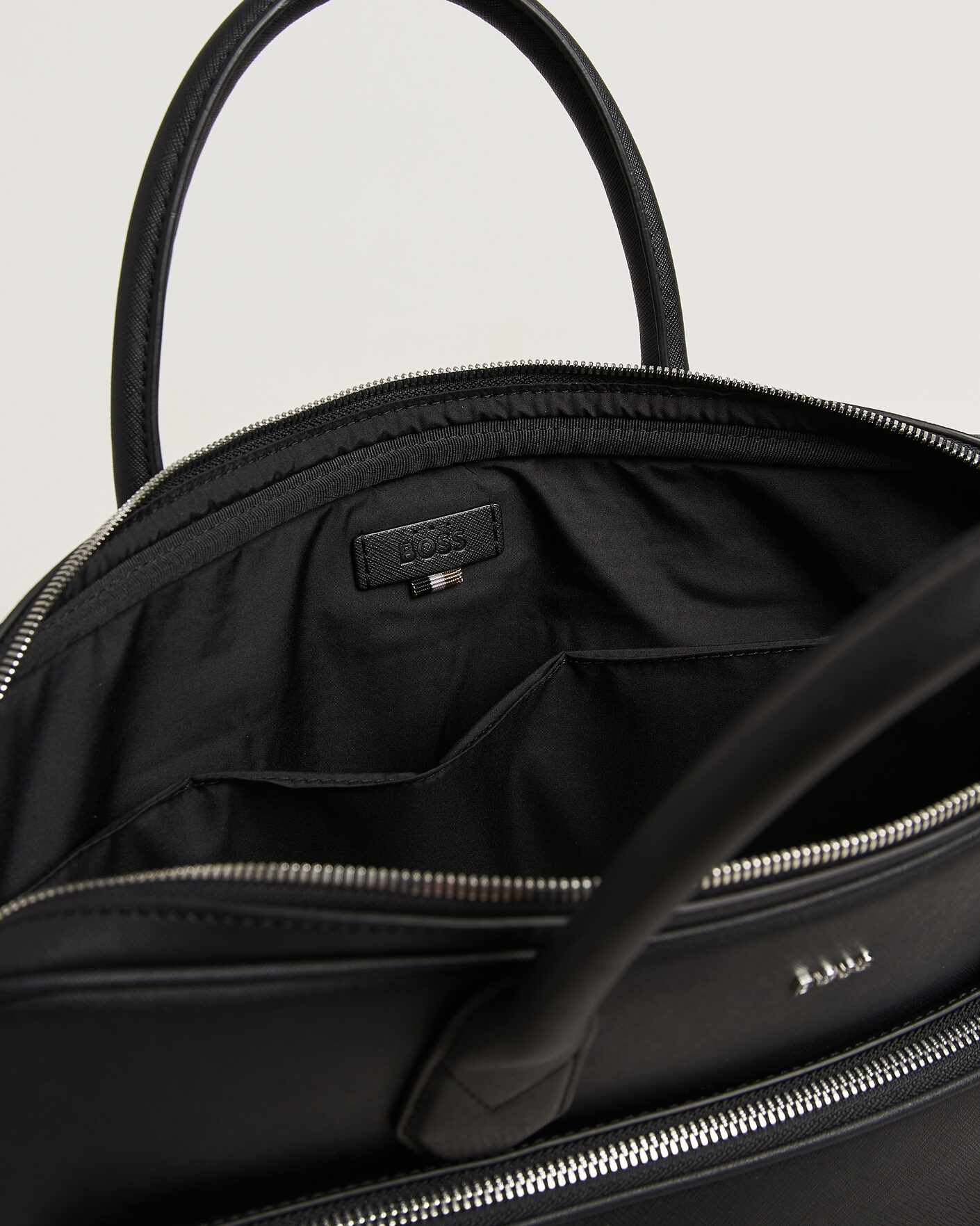 Men | Bags | BOSS BLACK | Northon Slim Document Case Black