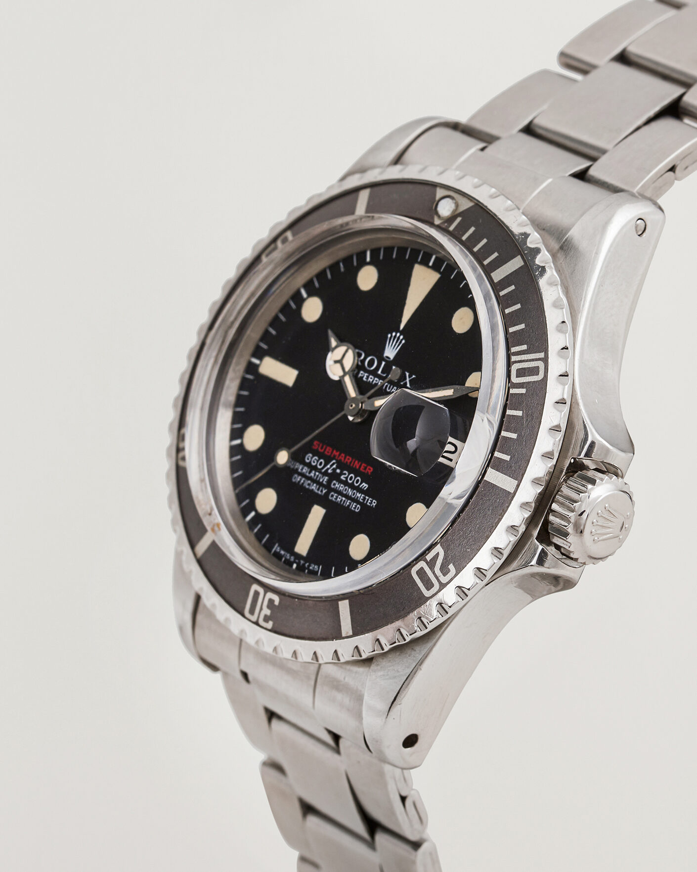 Men | Pre-Owned & Vintage Watches | Rolex Pre-Owned | Submariner 1680 Red 
