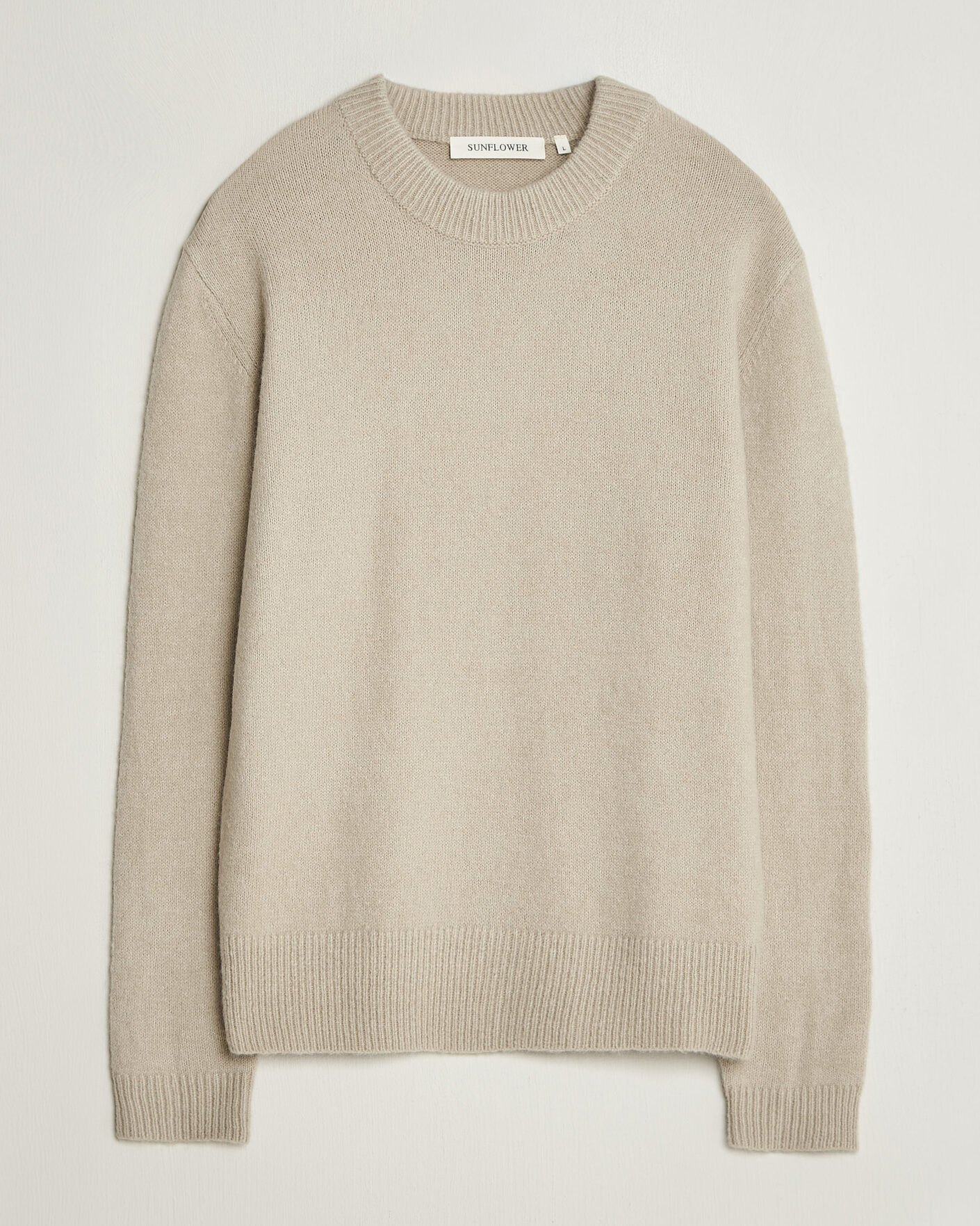 Men | Sweaters & Knitwear | Sunflower | Moon Alpaca Sweater Pebble