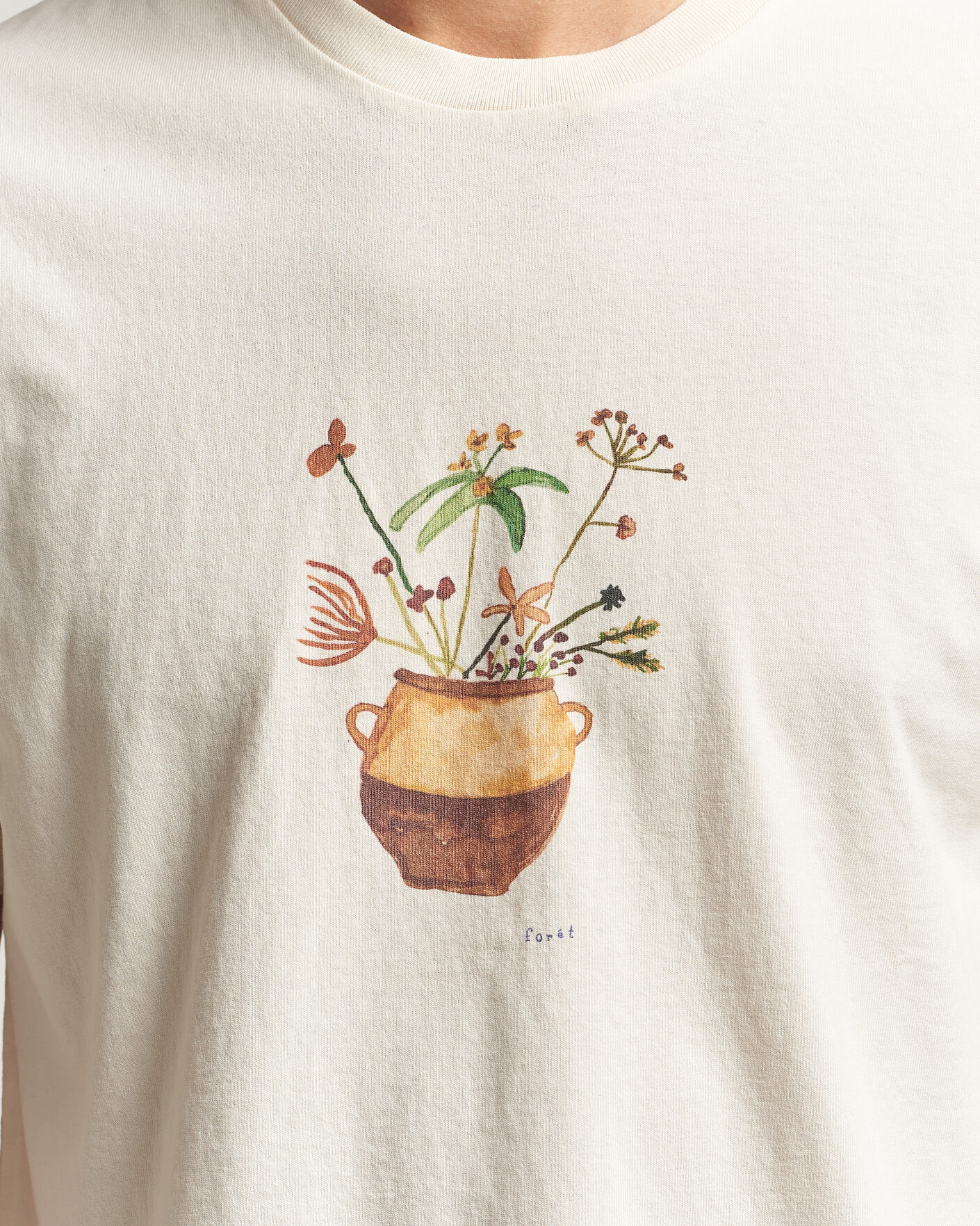 Men | T-Shirts | Forét | Vase T-Shirt Cloud