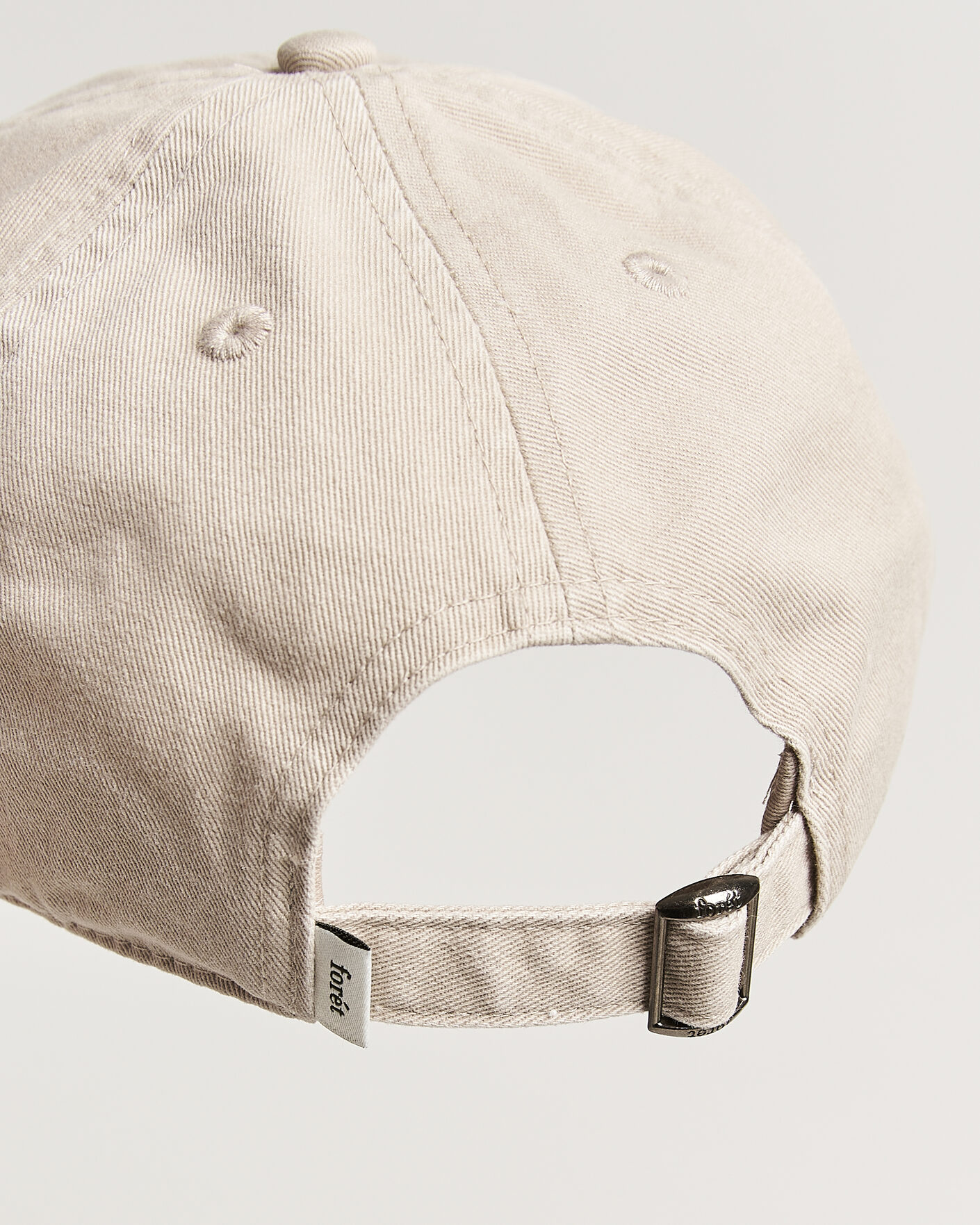 Men | Hats & Caps | Forét | Vase Washed Cap Khaki