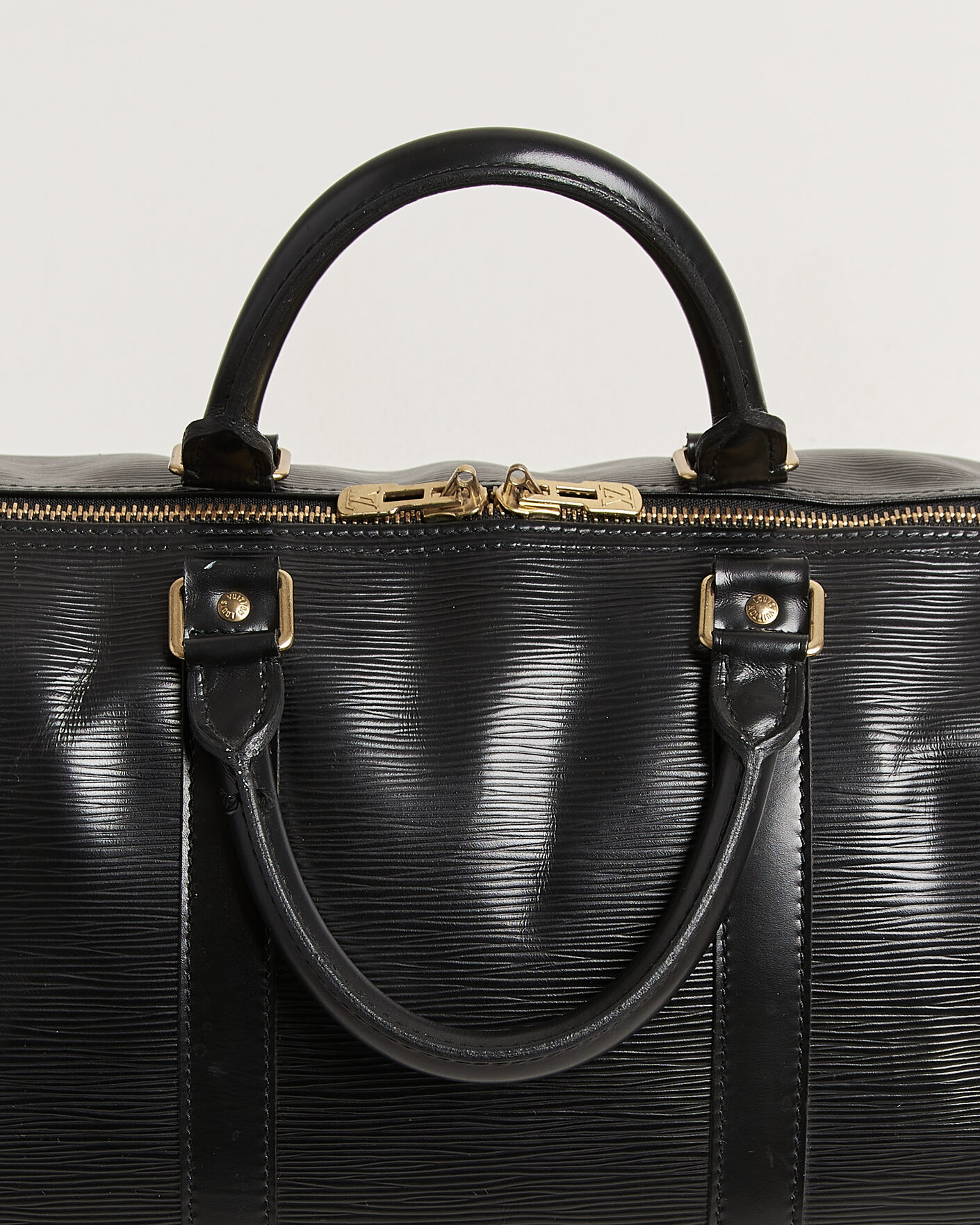 Men | Pre-Owned & Vintage Bags | Louis Vuitton Pre-Owned | Keepall Epi Leather 50 Black