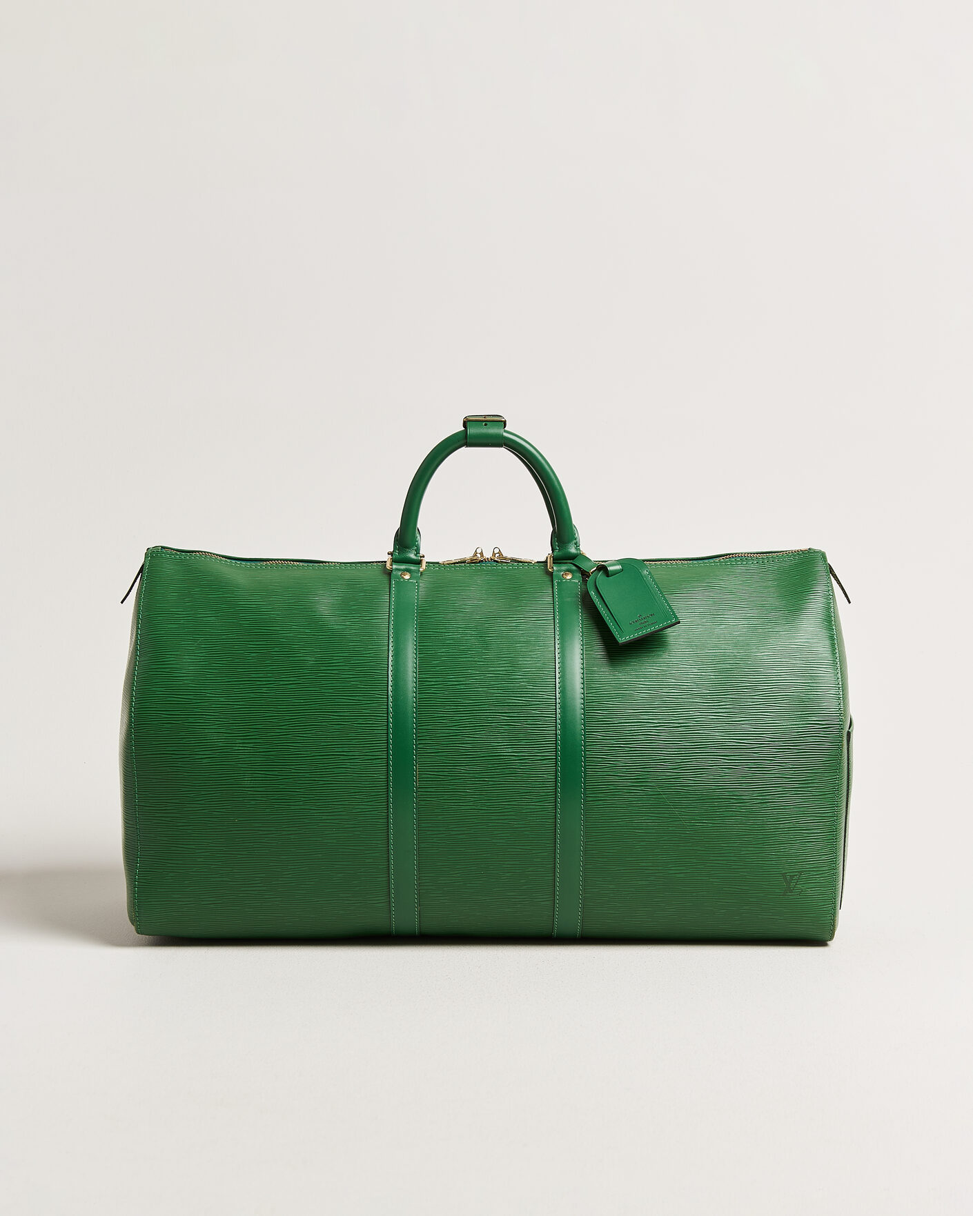 Men | Pre-Owned & Vintage Bags | Louis Vuitton Pre-Owned | Keepall 55 Epi Leather Green