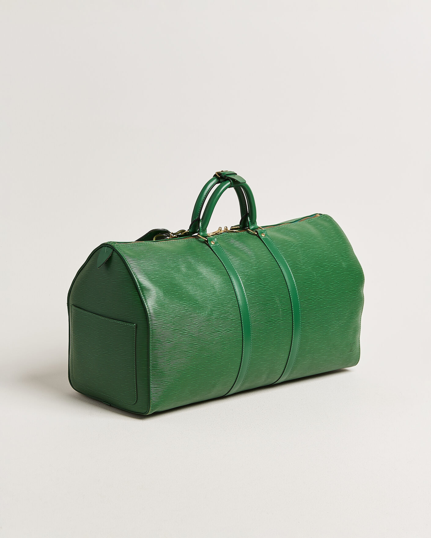 Men | Pre-Owned & Vintage Bags | Louis Vuitton Pre-Owned | Keepall 55 Epi Leather Green