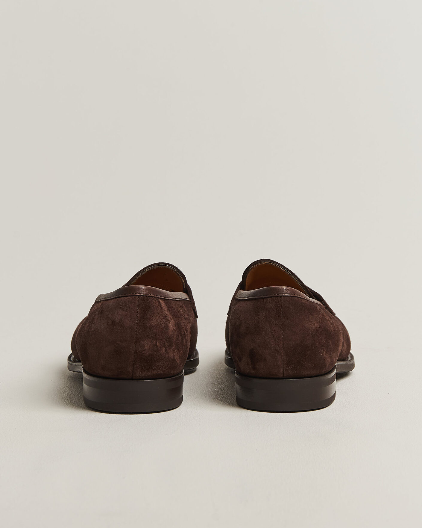 Men | Loafers | Edward Green | Piccadilly Penny Loafer Mink Suede