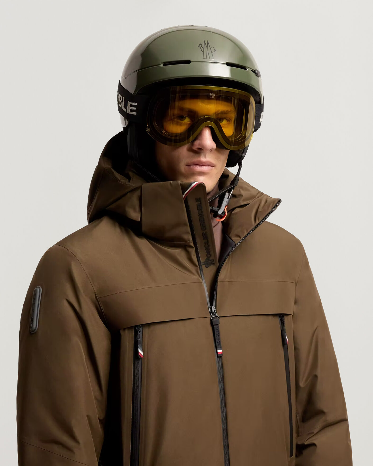 Men | Sunglasses | Moncler Lunettes | Snowflare Ski Googles Black/Yellow