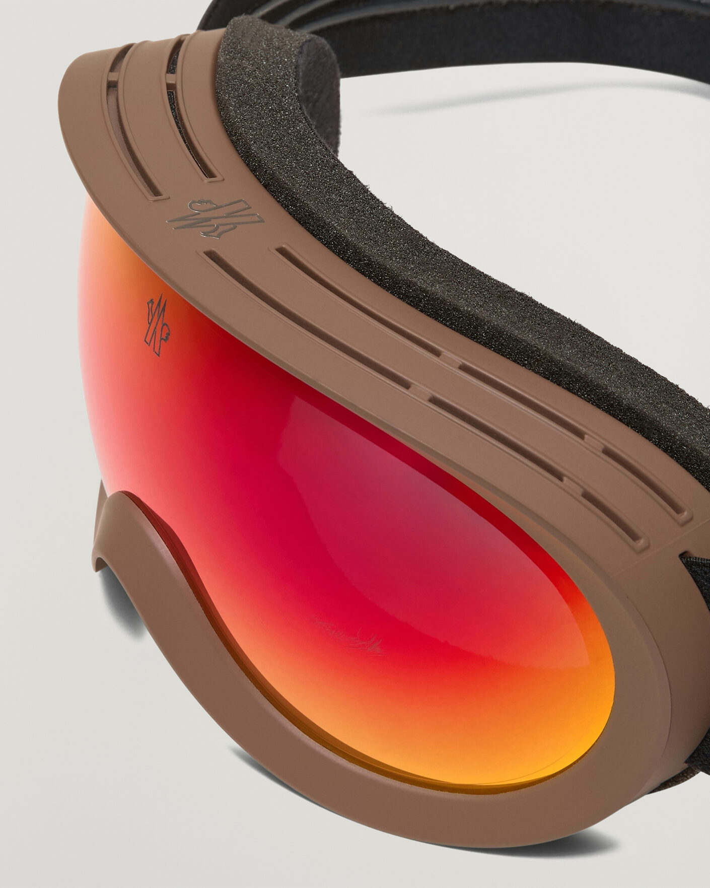 Men | Sunglasses | Moncler Lunettes | Snowray Ski Googles Matte Dark Brown
