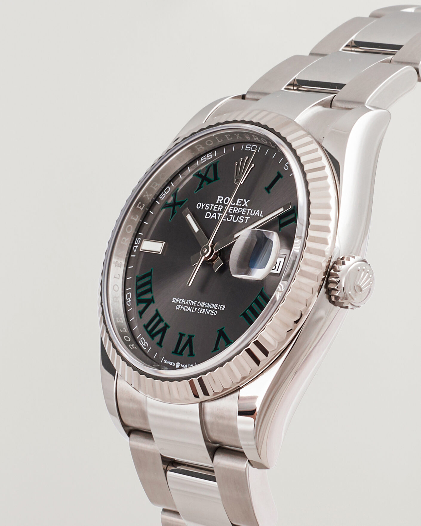Men | Pre-Owned & Vintage Watches | Rolex Pre-Owned | Datejust Wimbledon 