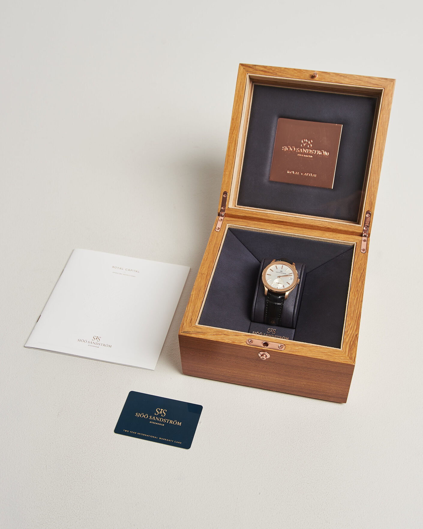 Men | Pre-Owned & Vintage Watches | Sjöö Sandström Pre-Owned | Royal Capital 18k