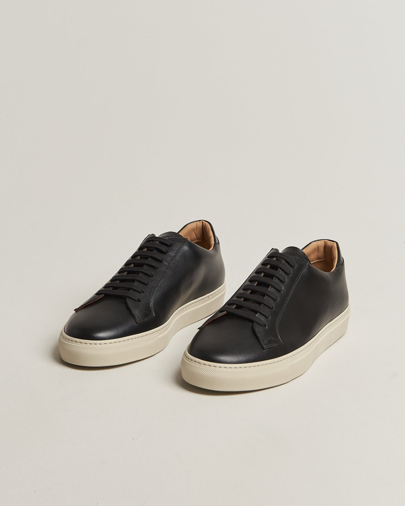 Men | Sneakers | Sweyd | 055 Leather Sneaker Black