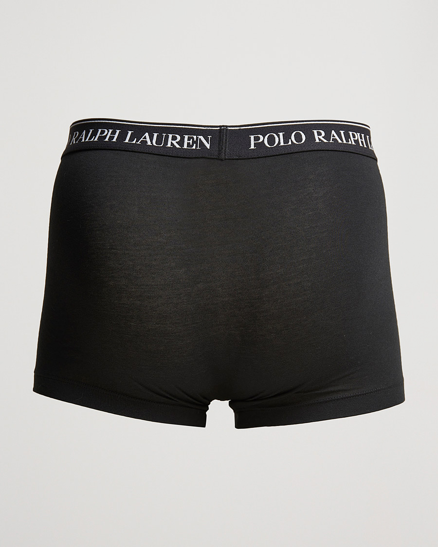 Men | Underwear & Socks | Polo Ralph Lauren | 6-Pack Trunk Black