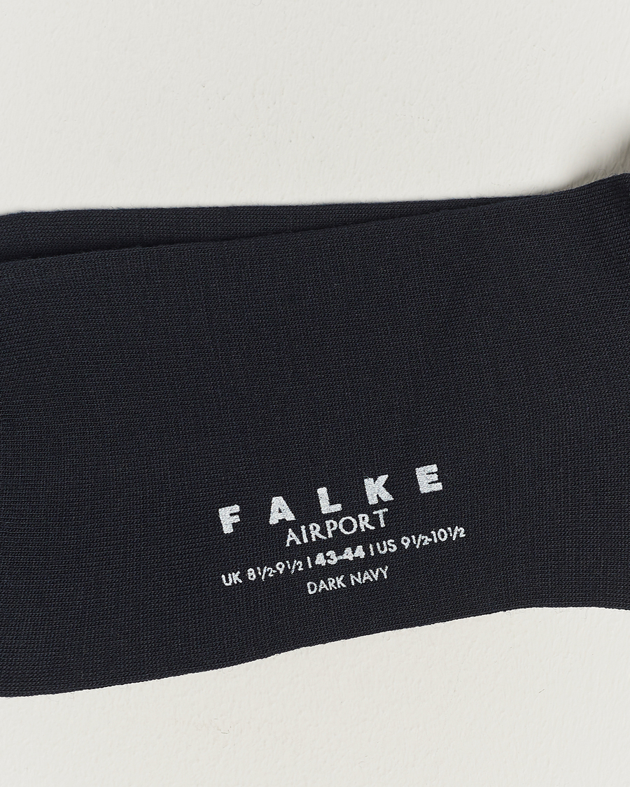Men |  | Falke | 3-Pack Airport Socks Dark Navy/Black/Anthracite