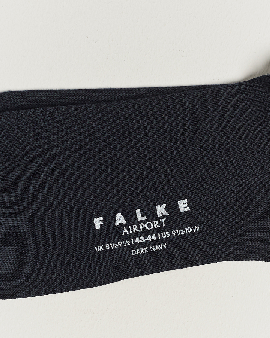 Men | Underwear & Socks | Falke | 10-Pack Airport Socks Black/Dark Navy/Anthracite Melange