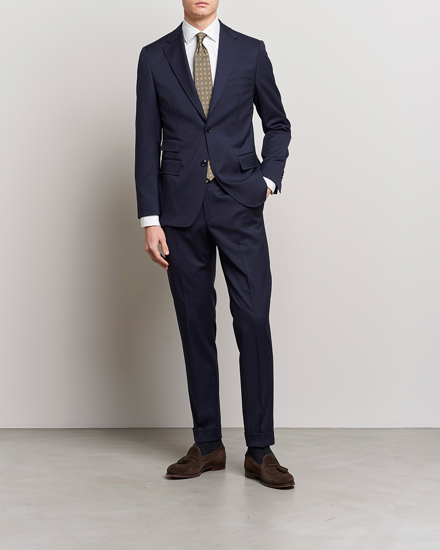 Men | Two-piece Suits | Morris Heritage | Prestige Suit Navy