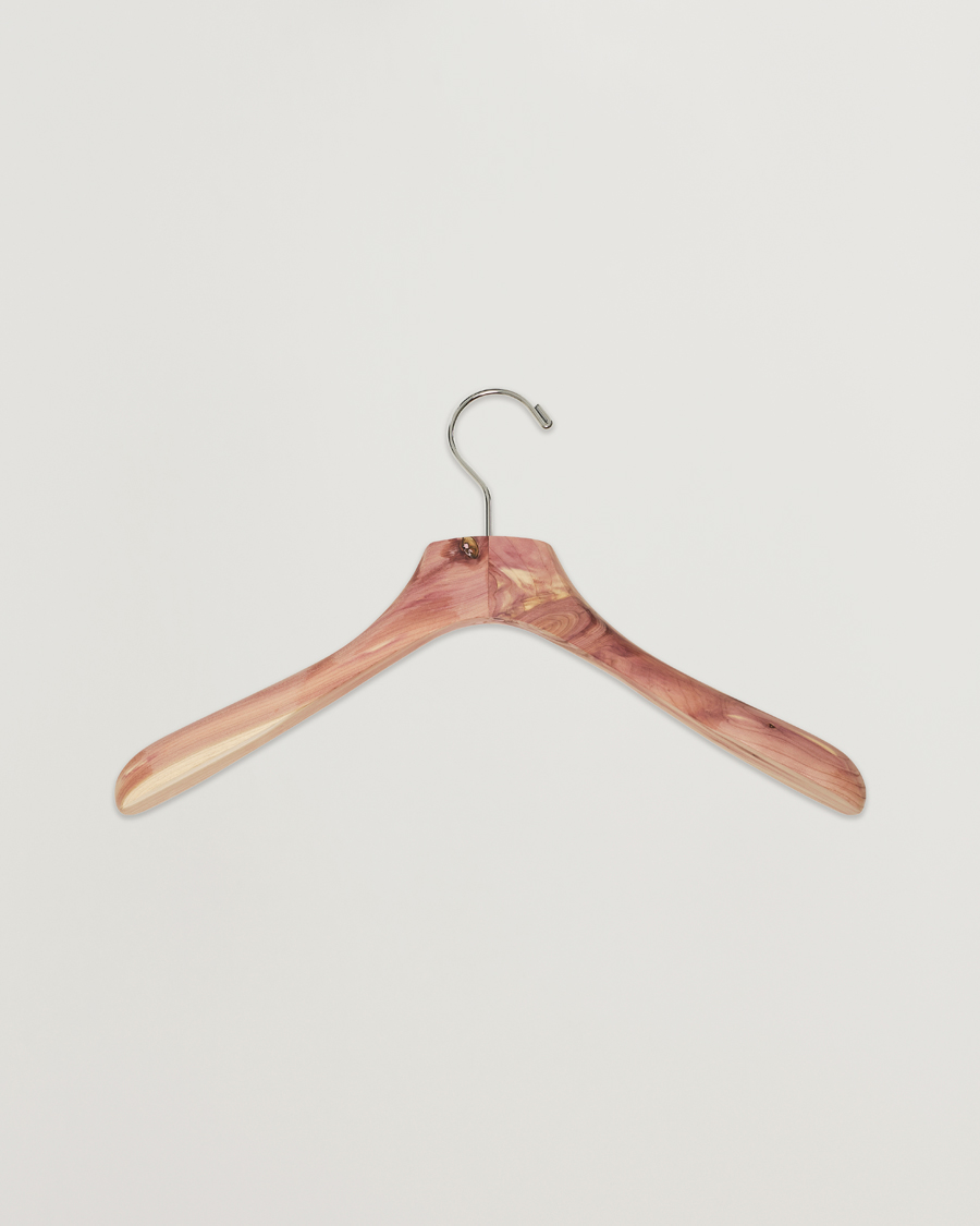 Men | Hangers | Care with Carl | Cedar Wood Jacket Hanger 10-pack