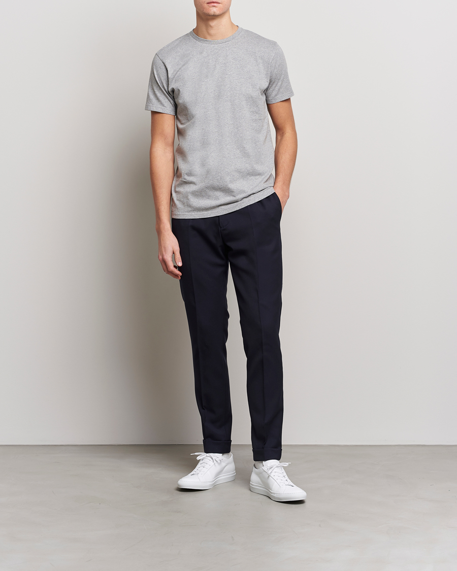 Men | T-Shirts | Colorful Standard | 3-Pack Classic Organic T-Shirt Optical White/Heather Grey/Deep Black