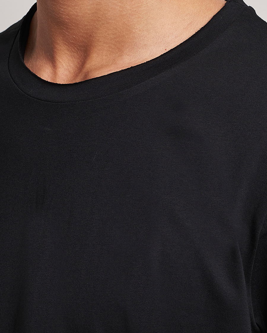 Men | T-Shirts | Bread & Boxers | 3-pack Crew Neck Relaxed Black