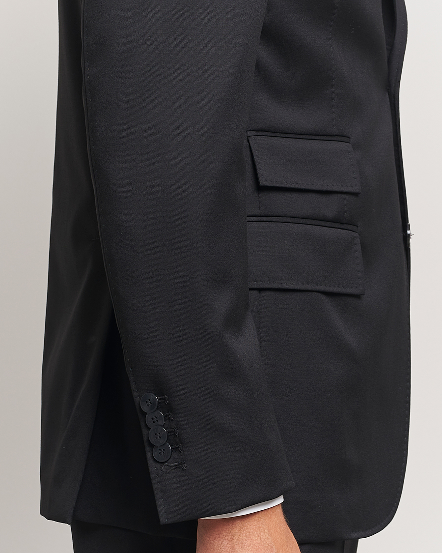 Men | Suits | Morris | Heritage Prestige Wool Suit Black