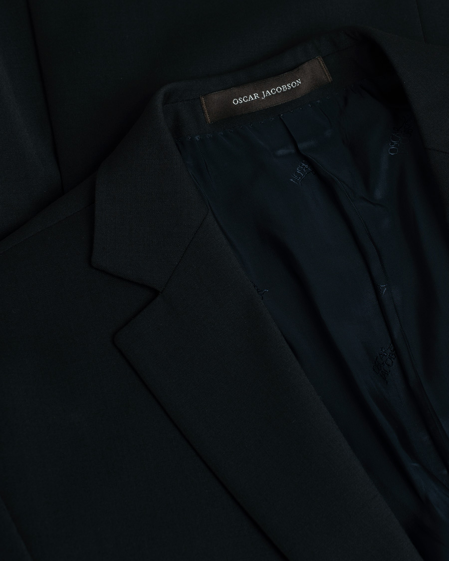 Men | Oscar Jacobson Floyd/Dave Wool Suit Navy 52 | Pre-owned | Oscar Jacobson Floyd/Dave Wool Suit Navy 52