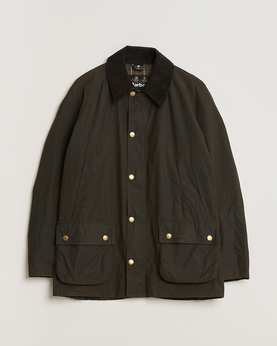 Men | Pre-owned Coats & Jackets | Pre-owned | Barbour Lifestyle Ashby Wax Jacket Olive L