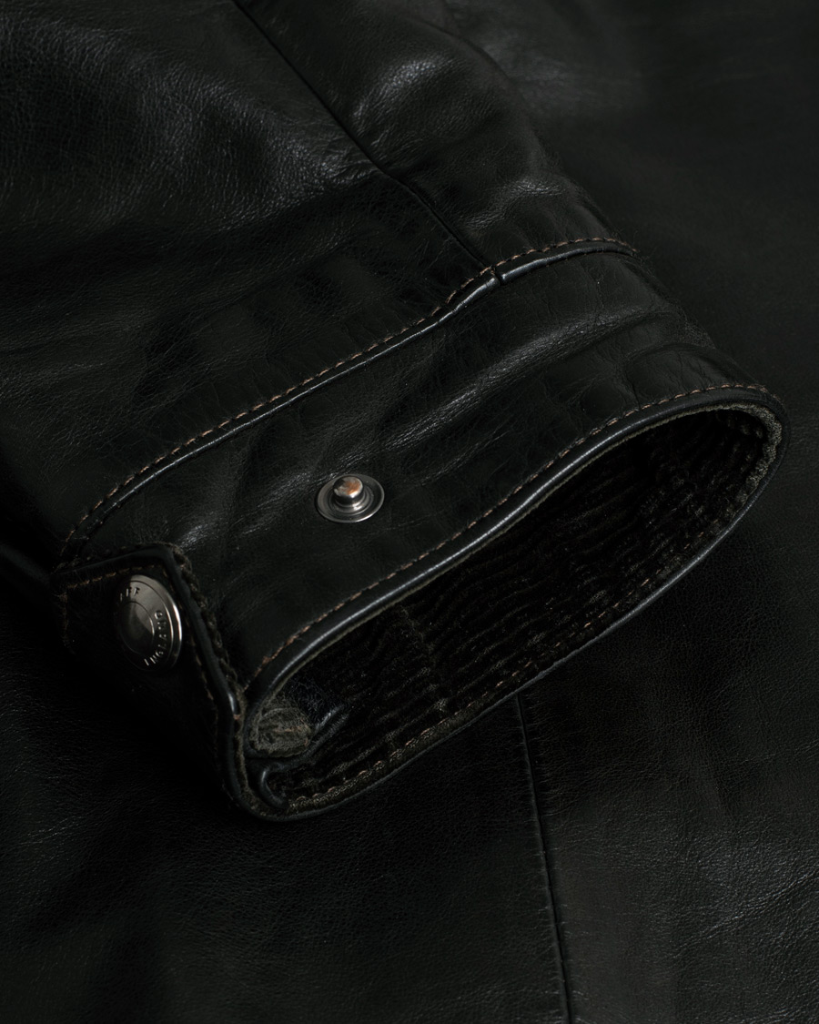 Herr | Pre-owned Jackor | Pre-owned | Belstaff Panther Leather Jacket Antique Black