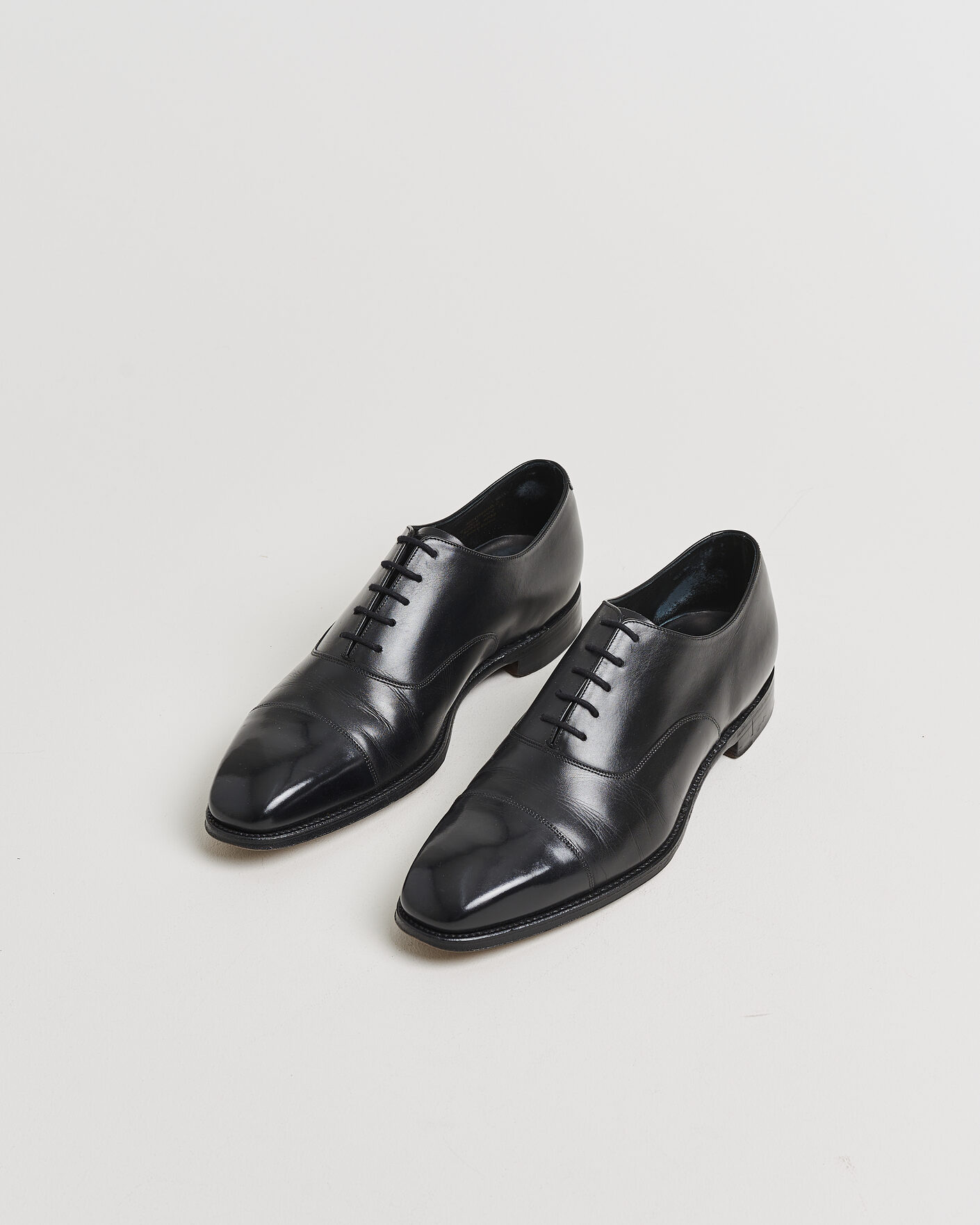 Men | Pre-owned Welted shoes | Pre-owned | Loake 1880 Rothschild Oxford Black Calf UK11 - EU45