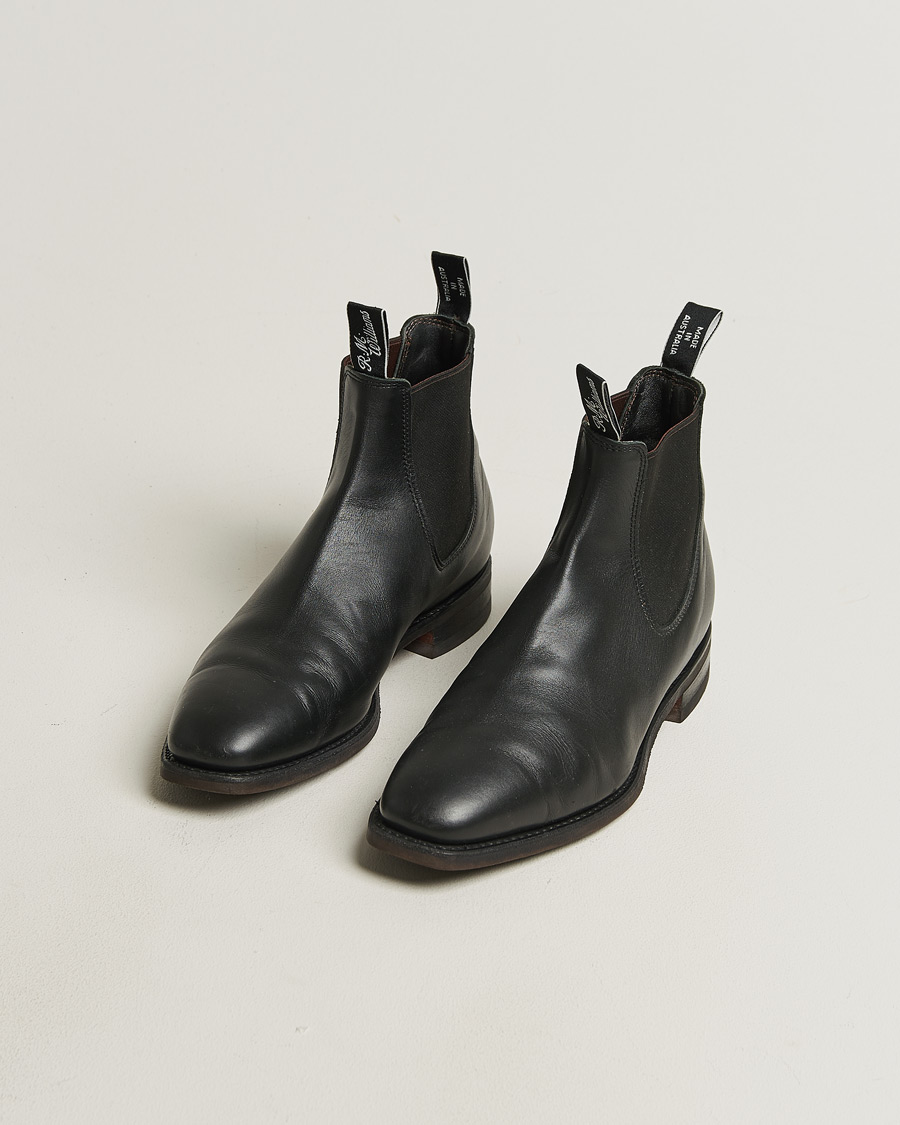 Men | Pre-owned Shoes | Pre-owned | R.M.Williams Blaxland G Boot Yearling Black UK10,5 - EU45,5
