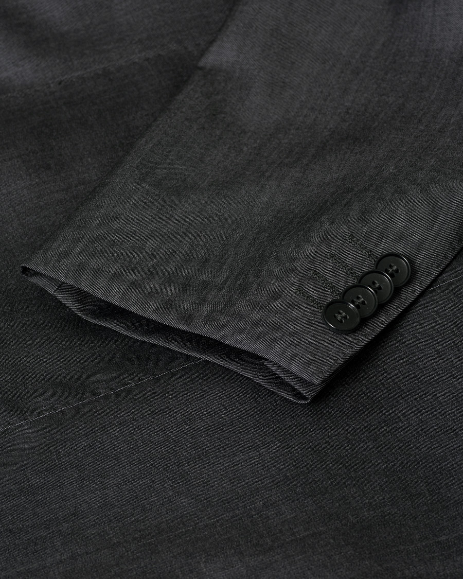 Herr |  | Pre-owned | Oscar Jacobson Fuego Blazer Wool Dark Grey