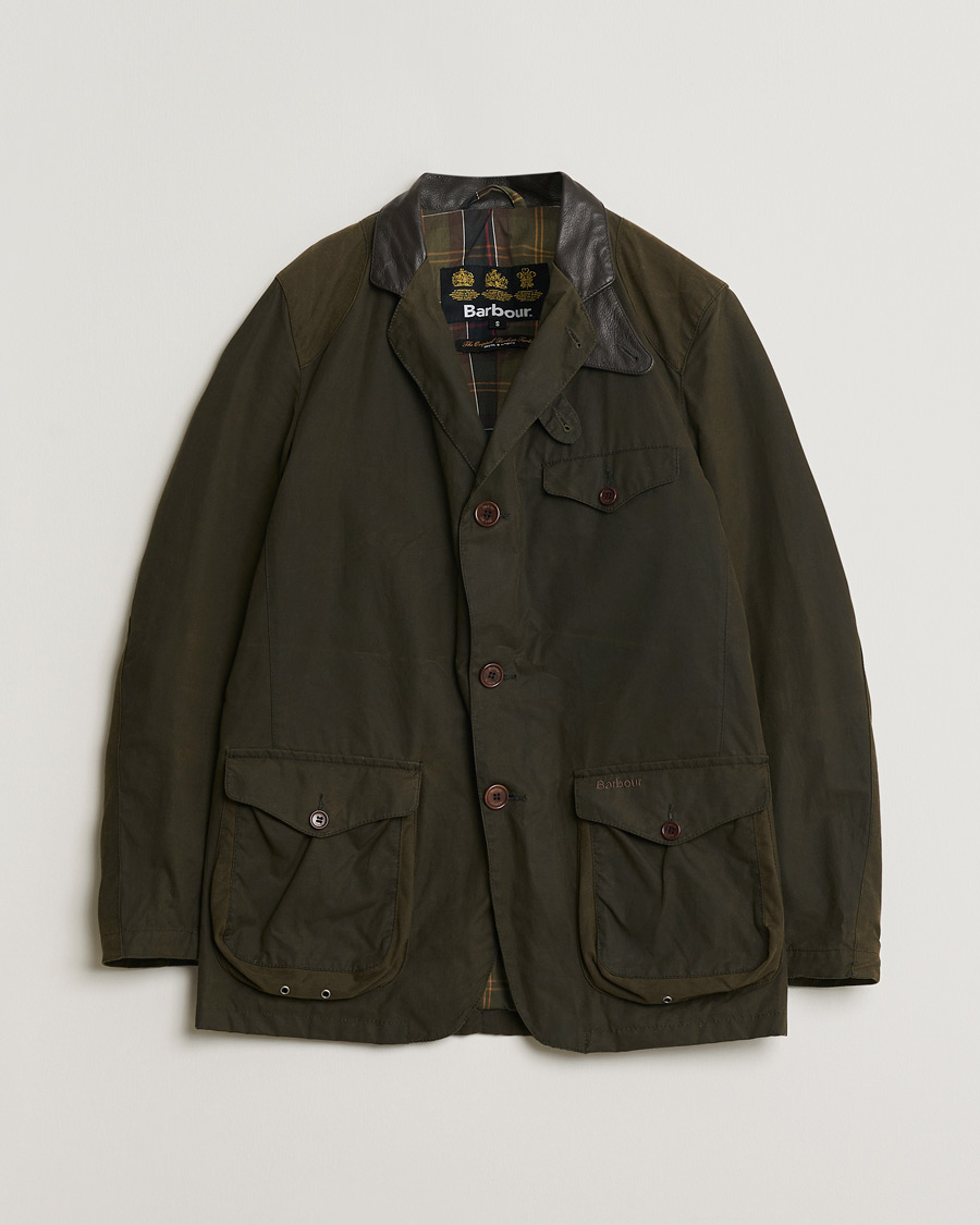 Men | Pre-owned Coats & Jackets | Pre-owned | Barbour Lifestyle Beacon Sports Jacket Olive S