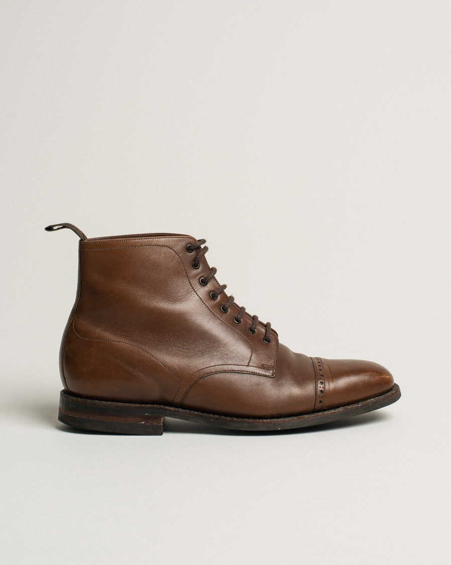 Men | Loake 1880 Hyde Boot Dark Brown | Pre-owned | Loake 1880 Hyde Boot Dark Brown