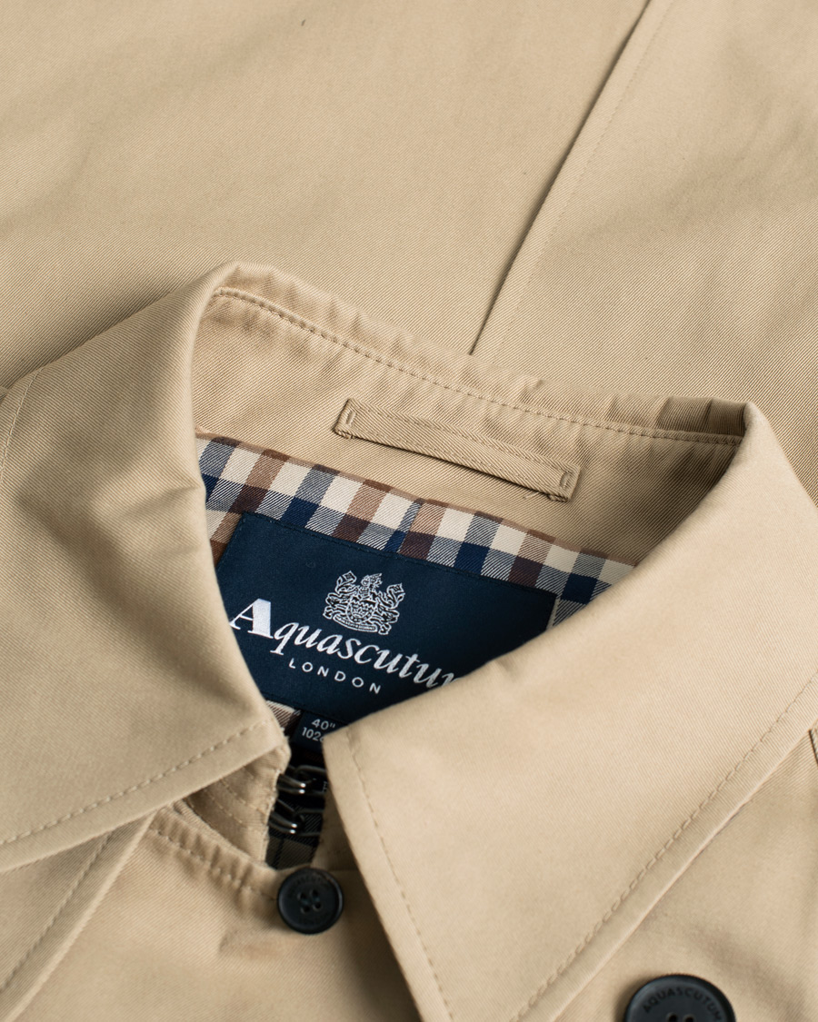 Aquascutum Double Breasted Trenchcoat Camel UK40 - EU50 at