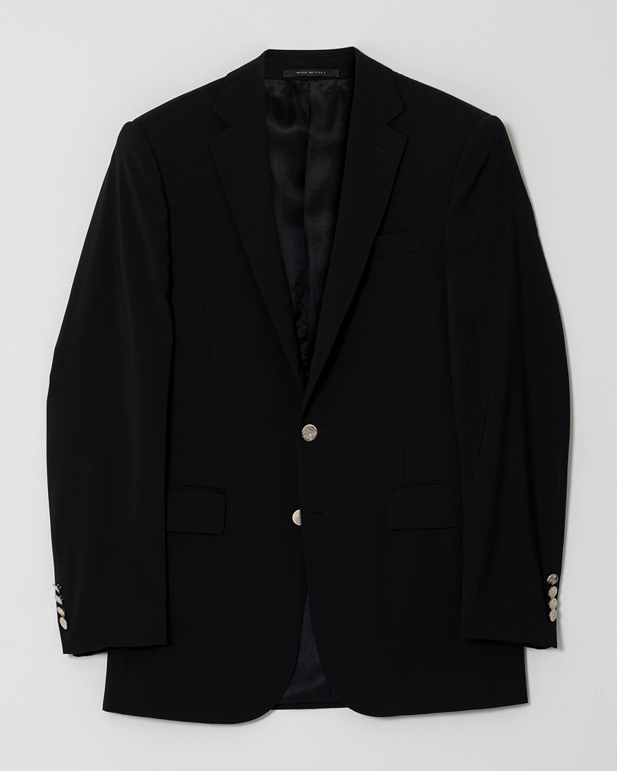 Men | Blazers | Pre-owned | Ralph Lauren Black Label Anth Jacket Black 46