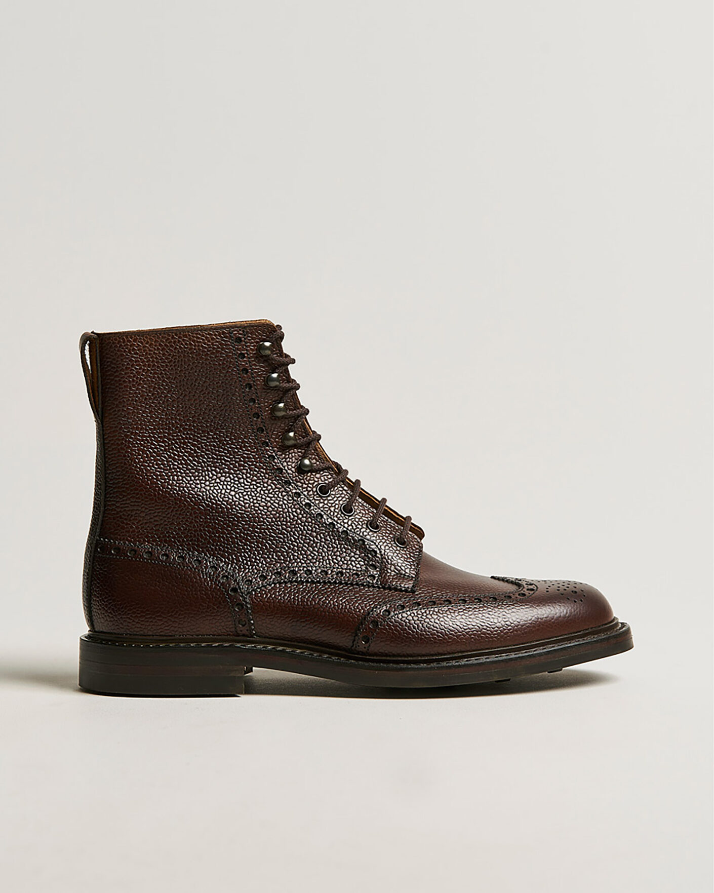 Men | Pre-owned Welted shoes | Pre-owned | Crockett & Jones Islay Boot Dark Brown Grained Calf UK10 - EU44