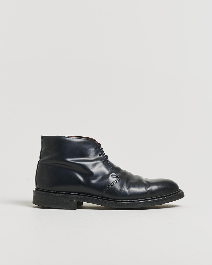 Men | Pre-owned Welted shoes | Pre-owned | Crockett & Jones Holborn Chukka Black Calf UK8 - EU42