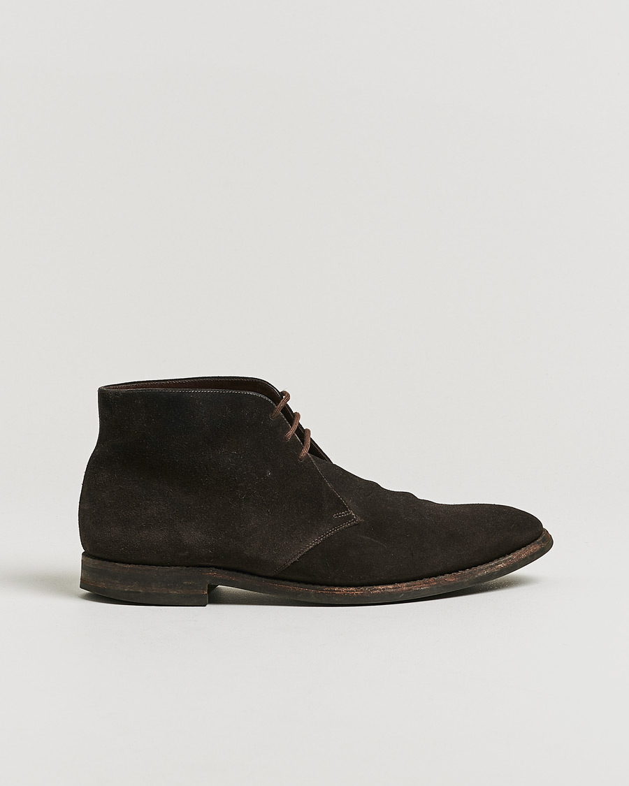 Men | Boots | Pre-owned | Loake 1880 Pimlico Chukka Boot Dark Brown Suede UK10,5 - EU44,5