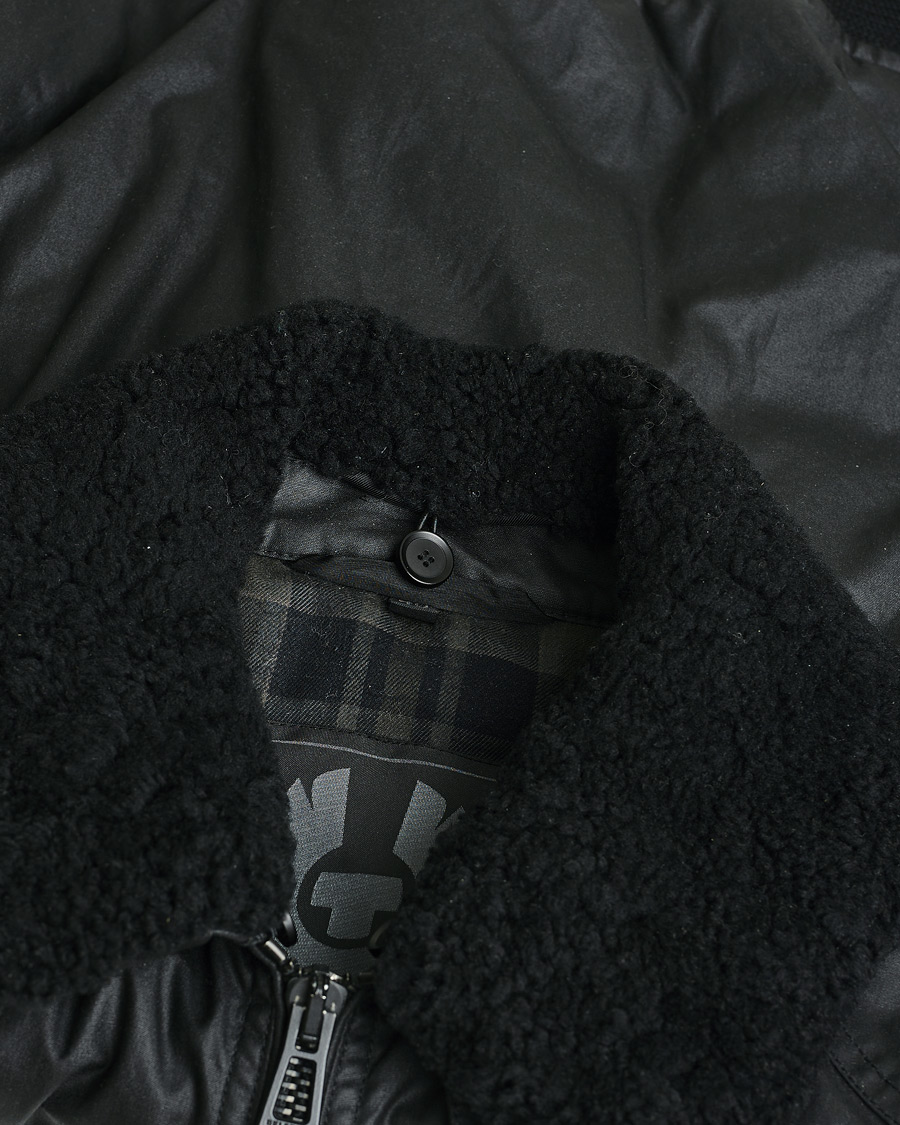 Men | Belstaff Mortimer Shearling Jacket Black | Pre-owned | Belstaff Mortimer Shearling Jacket Black
