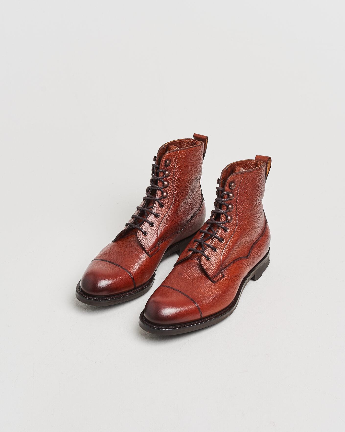 Men | Pre-owned Welted shoes | Pre-owned | Edward Green Galway Ridgeway Boot Rosewood Country Calf UK8 - EU42