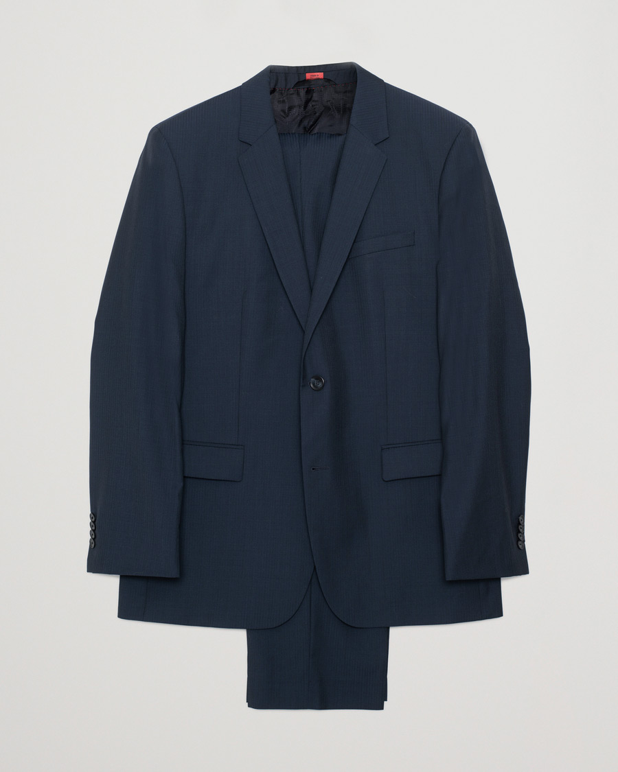Men | Pre-owned Suits | Pre-owned | Hugo Aeron/Hamen Suit Navy 54