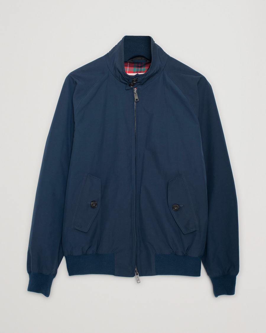 Men | Coats & Jackets | Pre-owned | Baracuta G9 Original Harrington Jacket Navy